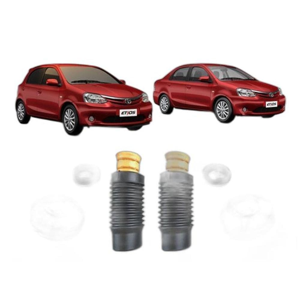 2 Kit Do Amortecedor Dianteiro Toyota Etios 2012 2013 2014