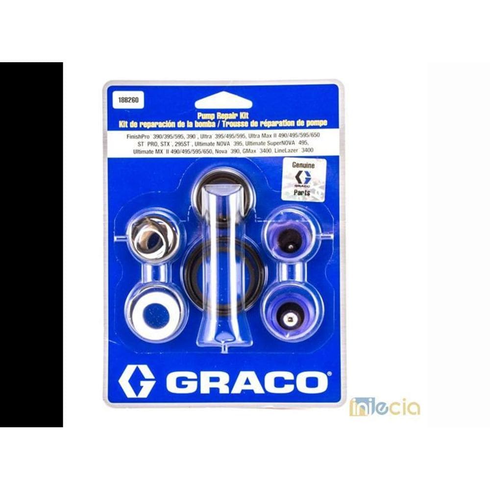 Kit Reparo Da Bomba-190/390/395/490 - 18B260 Graco