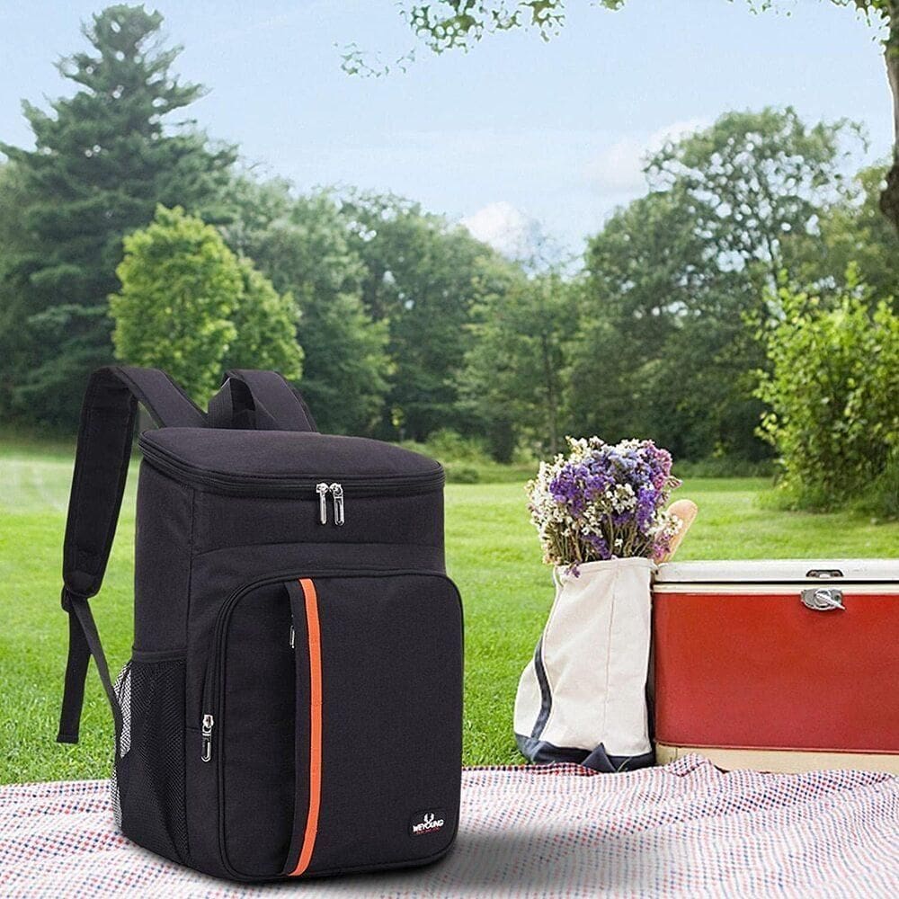 Mochila Termica Bolsa Cooler Grande Freezer Sacola 18 Litros Caixa Vinho Cerveja Impermeavel Praia
