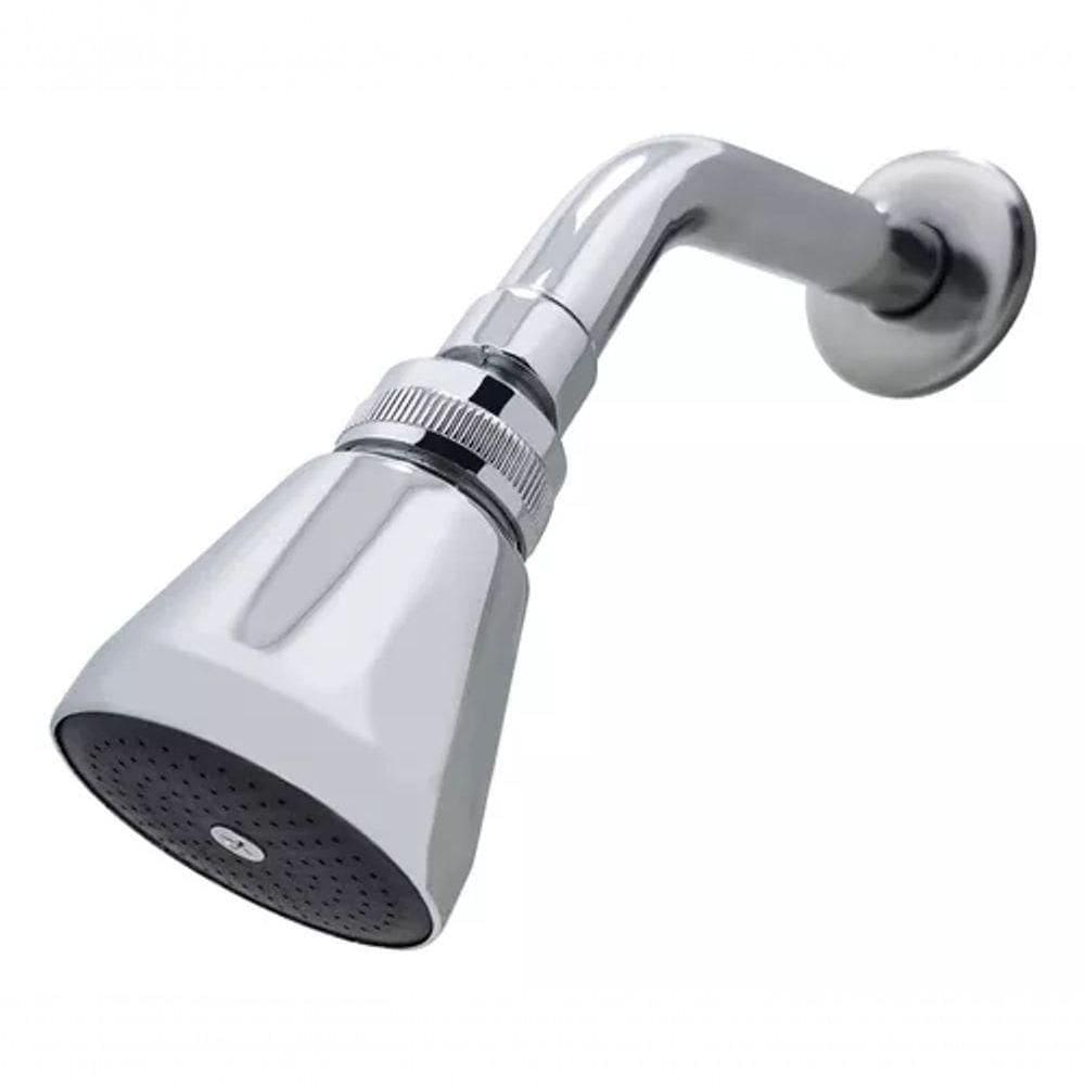 Ducha Chuveiro Articulável Parede Gás E Solar Cromado Metal Luxo