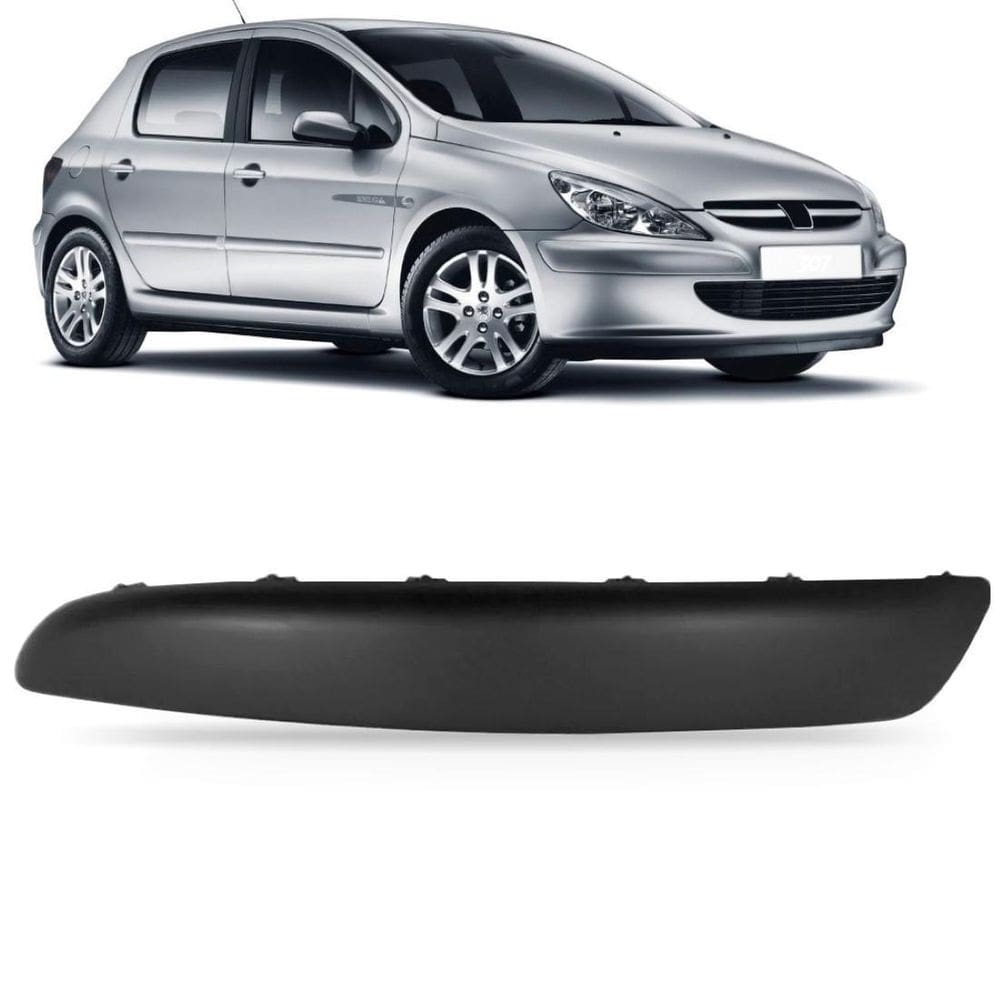 Moldura Parachoque Peugeot 307 2001 2002 2003 2004 2005