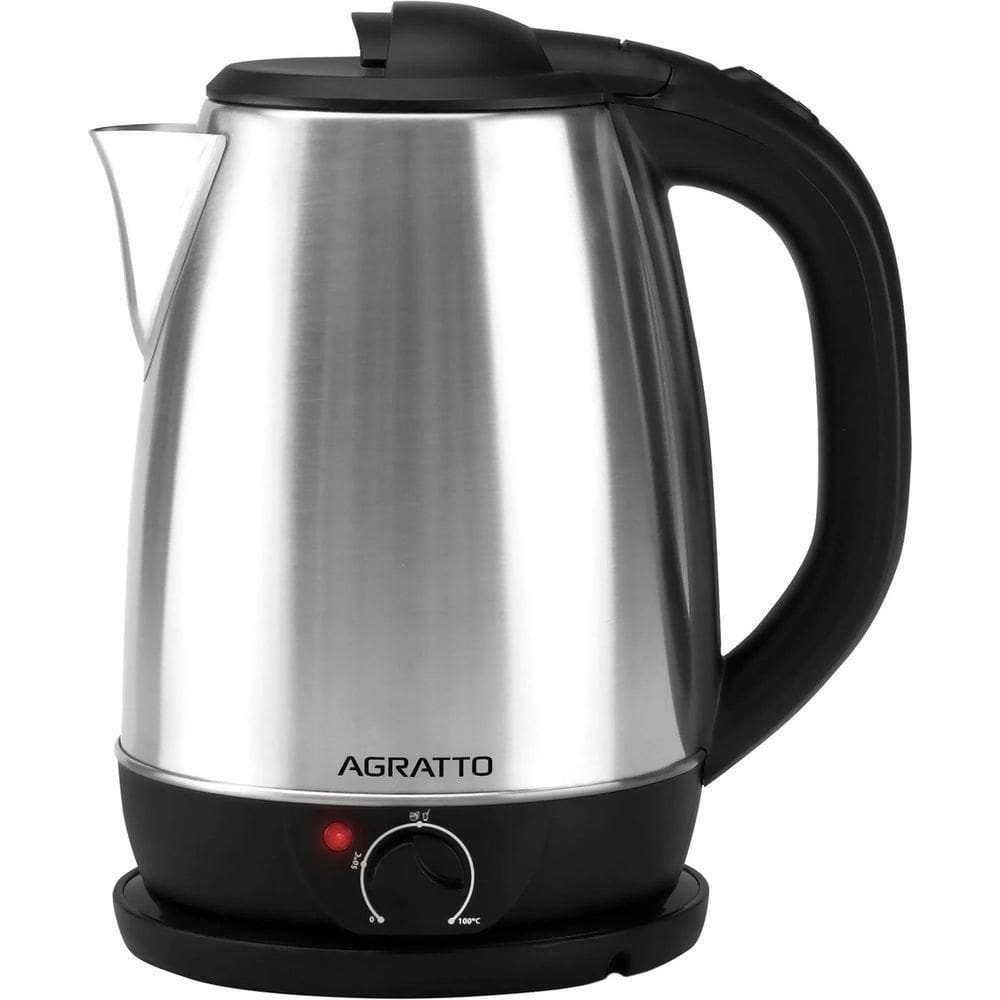 Chaleira Elétrica Agratto Aroma 2,2 Litros Inox 220V