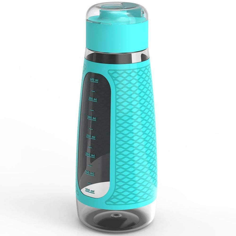 Squeeze Garrafa Transparente 500Ml Decorada Colors Com Tampa