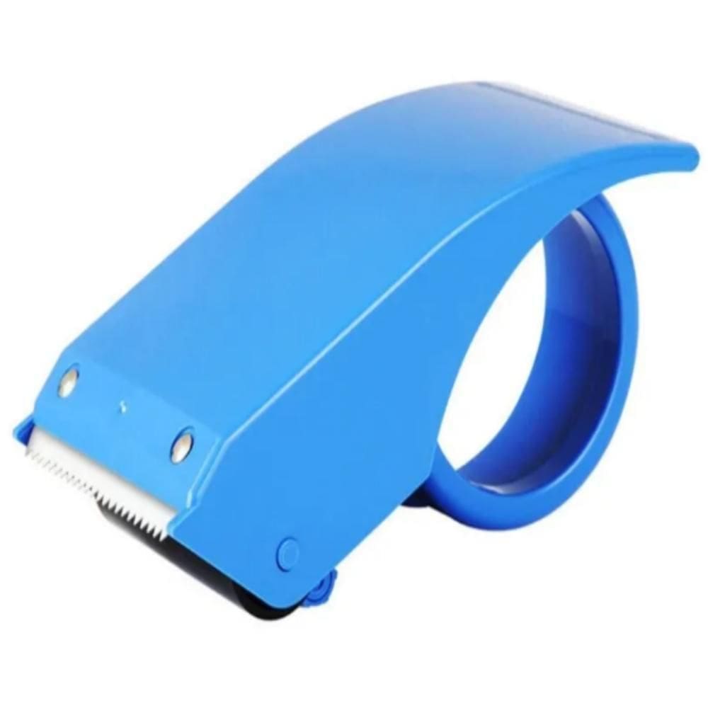 Suporte Fita Adesiva Larga Lacradora Aplicador Dispenser Porta Manual Cortador Pacotes