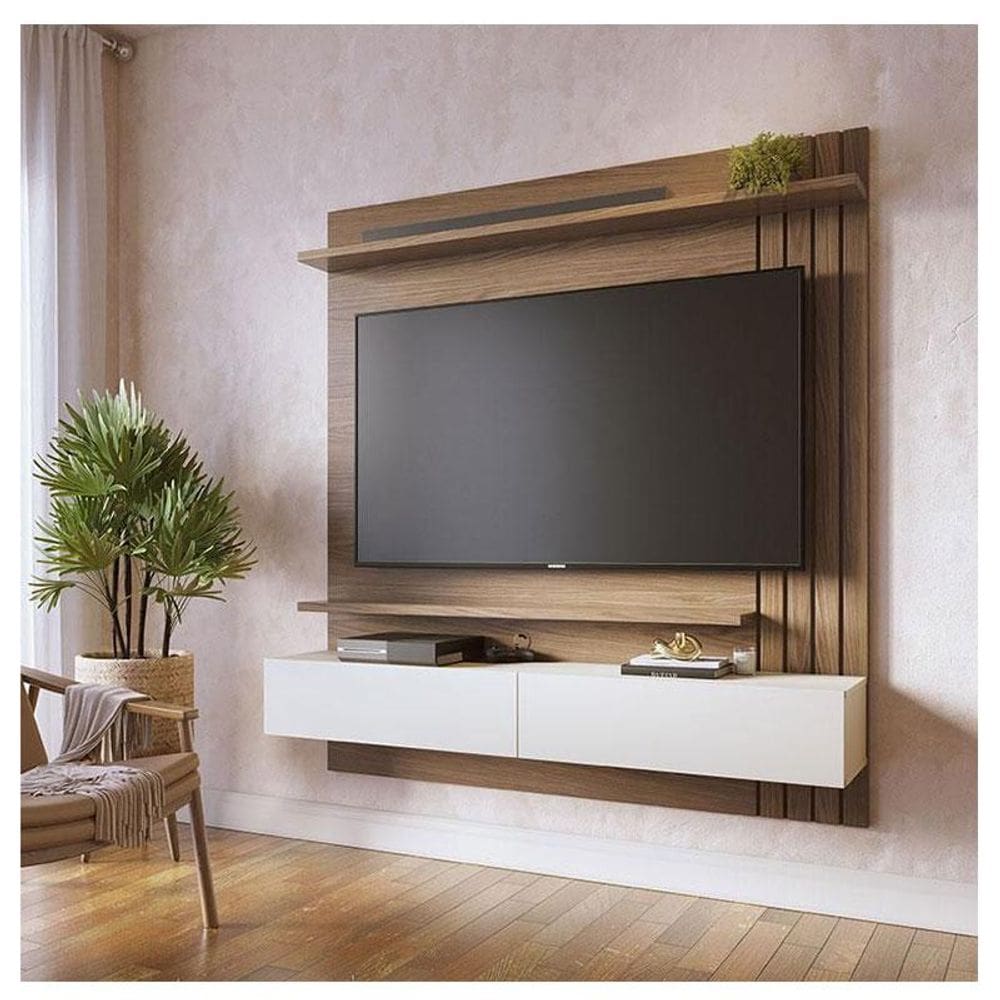 Home Suspenso Ambiente Juriti 1.5 Amendoa Off White Matte  - Colibri