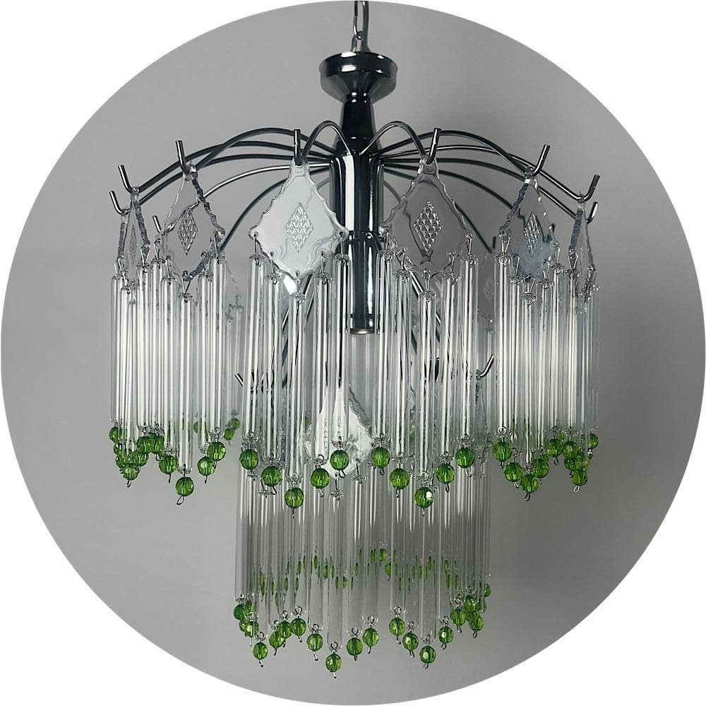 Luminária Vidro Pendente Iluminação Da Sala Estar E Quarto