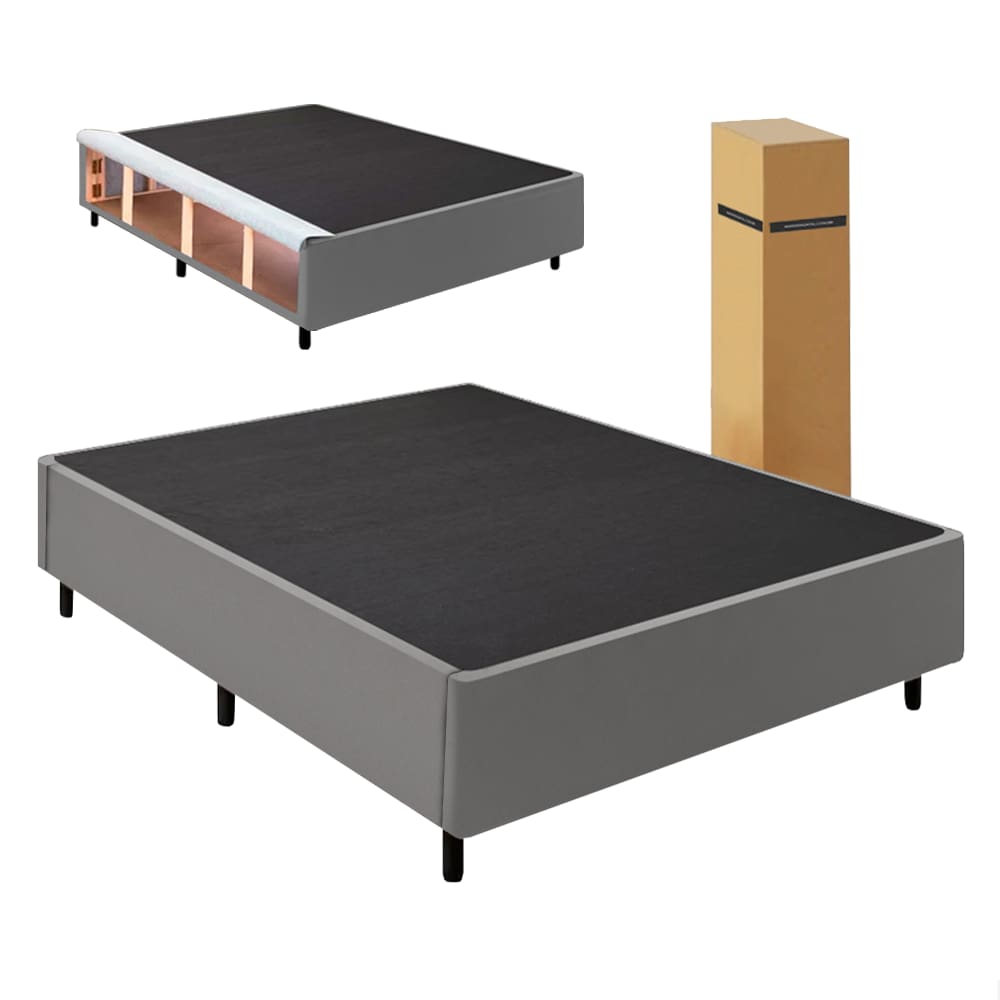 Cama Box desmontável com Baú Lateral King para Colchão de 1,93m Sider