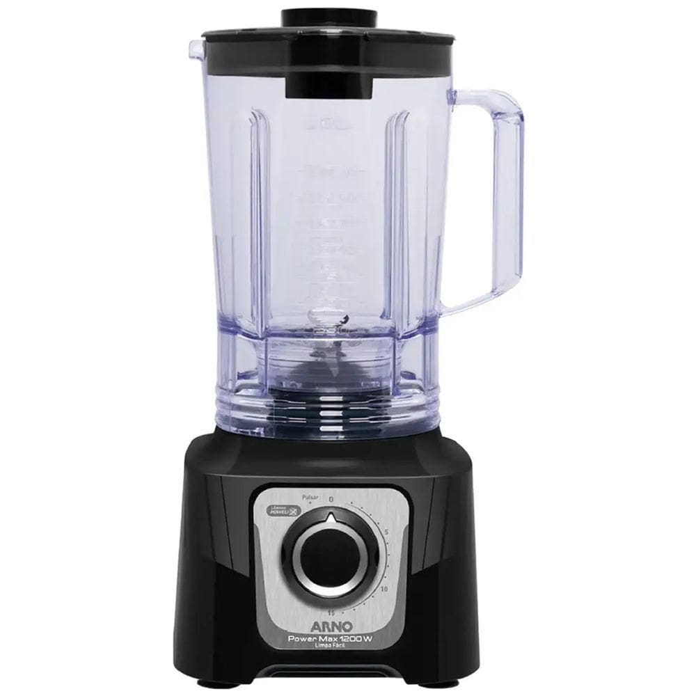Liquidificador Arno Power Max 15velocidades 1200W - Ln78 - 2720017400 Preto 110V
