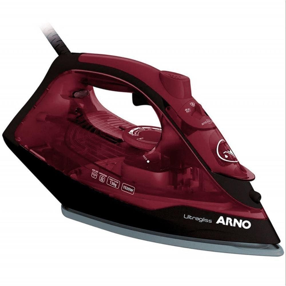 Ferro Vapor Arno Ultragliss Durilium Airglide - Fv288b3 Vinho 110V