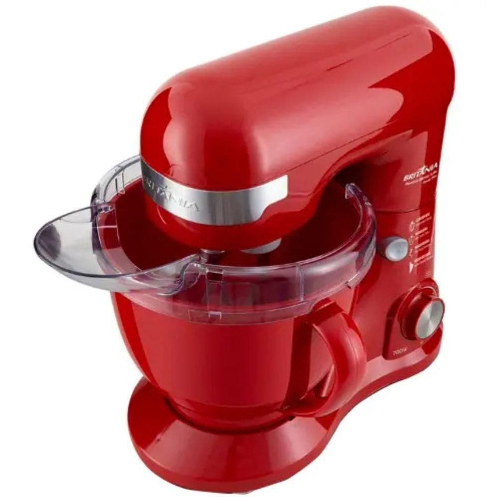 Batedeira Planetaria Britânia Power Plus 12 Vel 700W Bbp7 - 33401186 Vermelho 110V