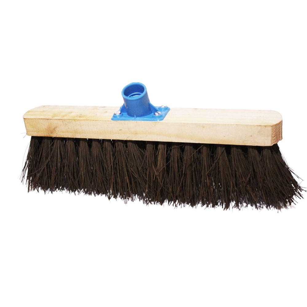 Vassoura Gari De Piacava Comum Com Bocal 28 Mm Sem Cabo