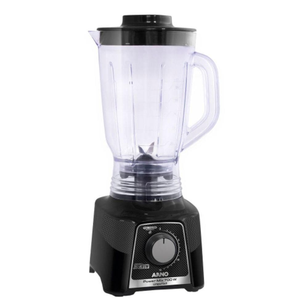 Liquidificador Arno Power Mix Limpa Facil 700W 15vel - 2720017372 Preto 220V
