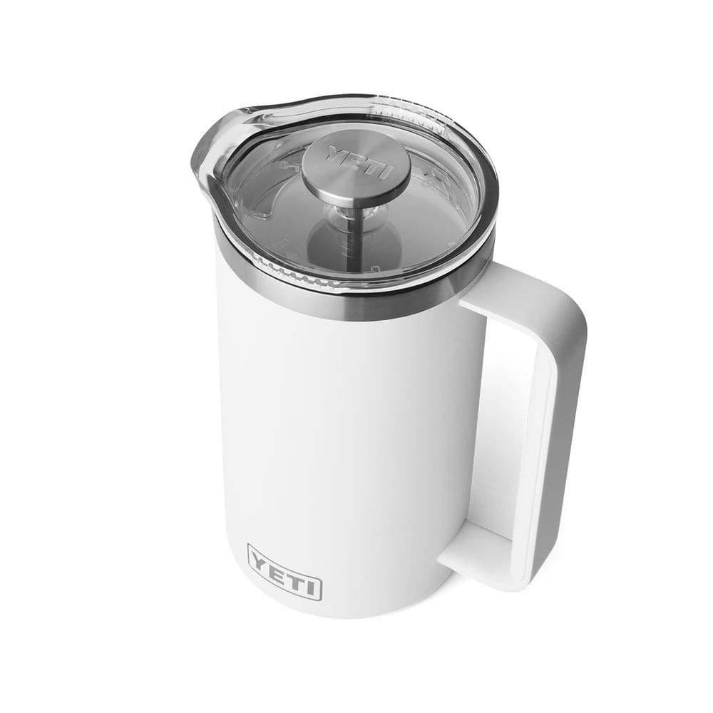 Cafeteira French Press YETI Rambler 1L White