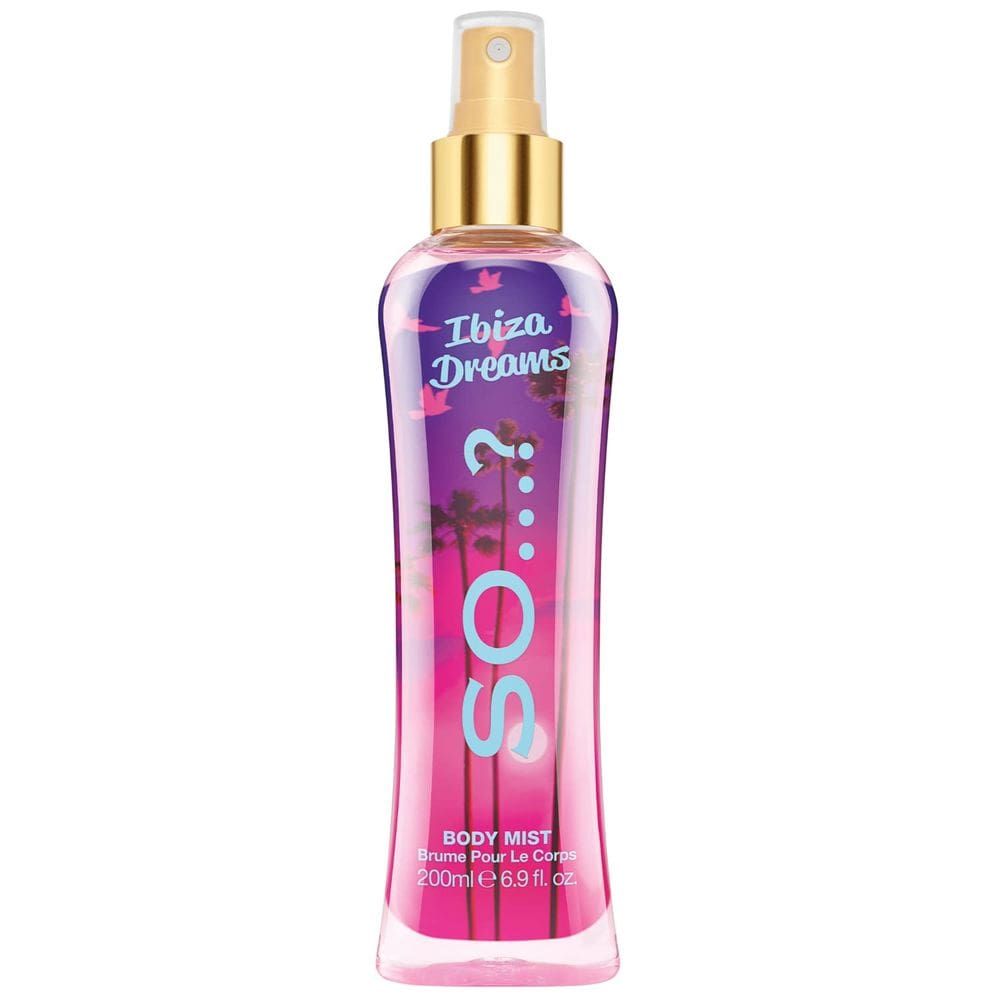 Body Mist Então...? Perfume Ibiza Dreams 200ml para mulheres