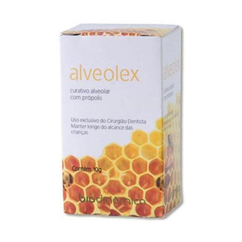 Curativo Alveolar Alveolex 10G - Biodinâmica