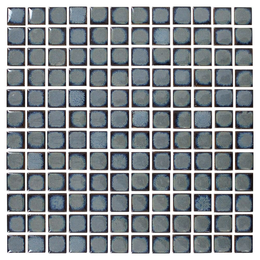Pastilha Cerâmica Nefertiti Cobalto 2X2 Placa 30X30cm - 1012020008