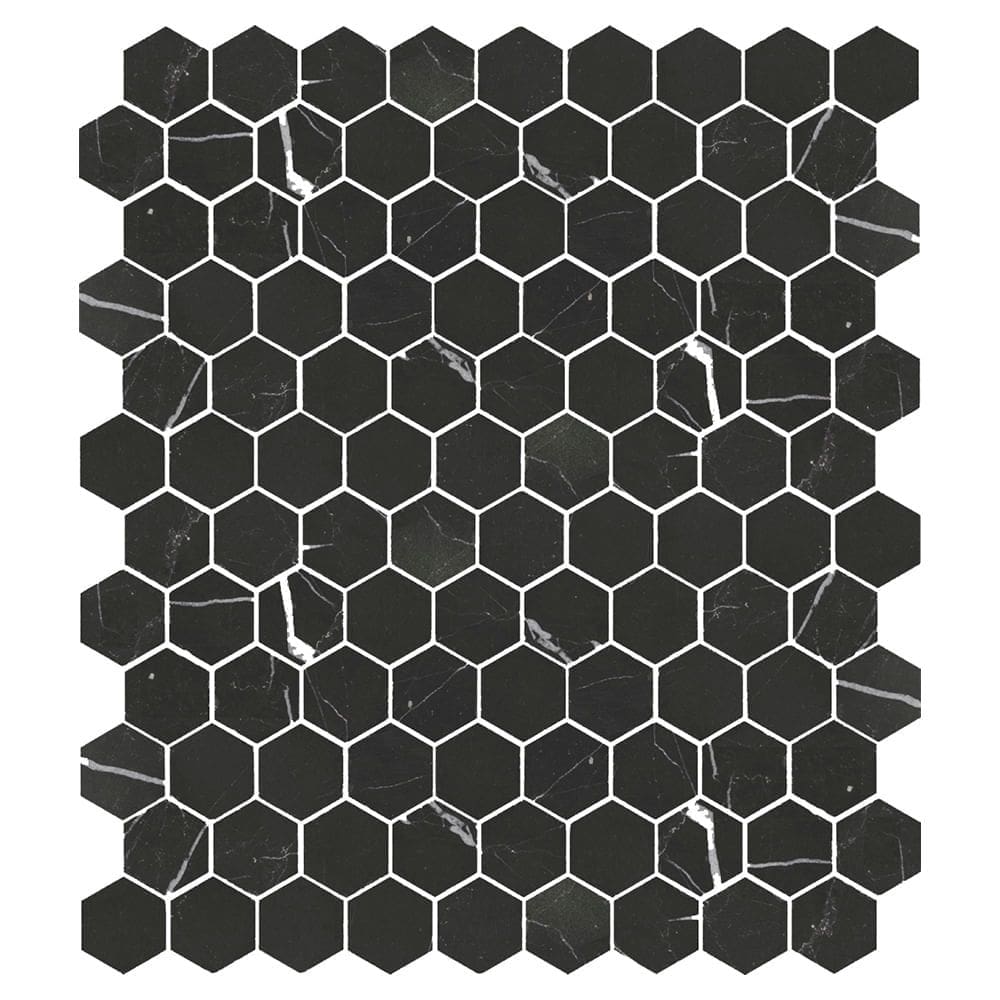 Pastilha de Pedra Natural Favo Black 3X3 Placa 30X30cm Bold - 1314058005