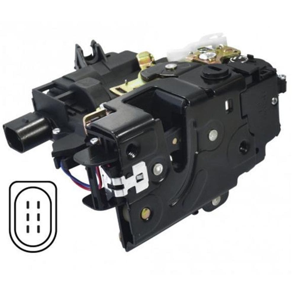 Fechadura Elétrica Da Porta Volkswagen Golf Passat Traseira