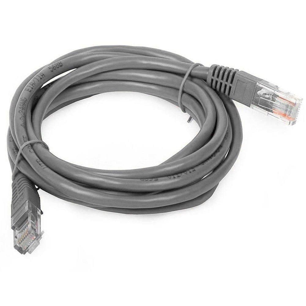 Cabo De Rede Patch Cord Cat5E 2,5M Cinza Conector Rj45