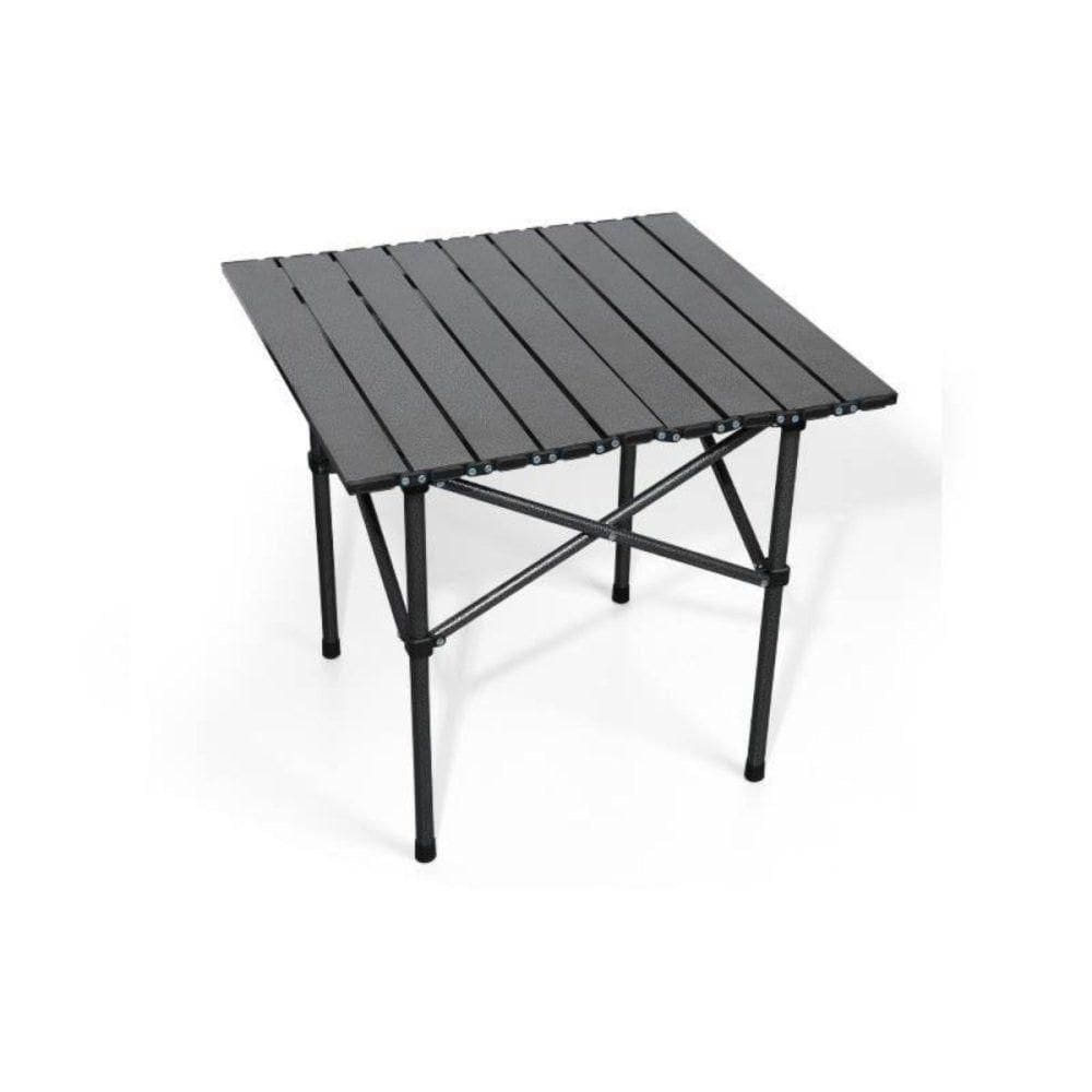 Mesa Dobravel Portatil Camping Pratica E Resistente Preto