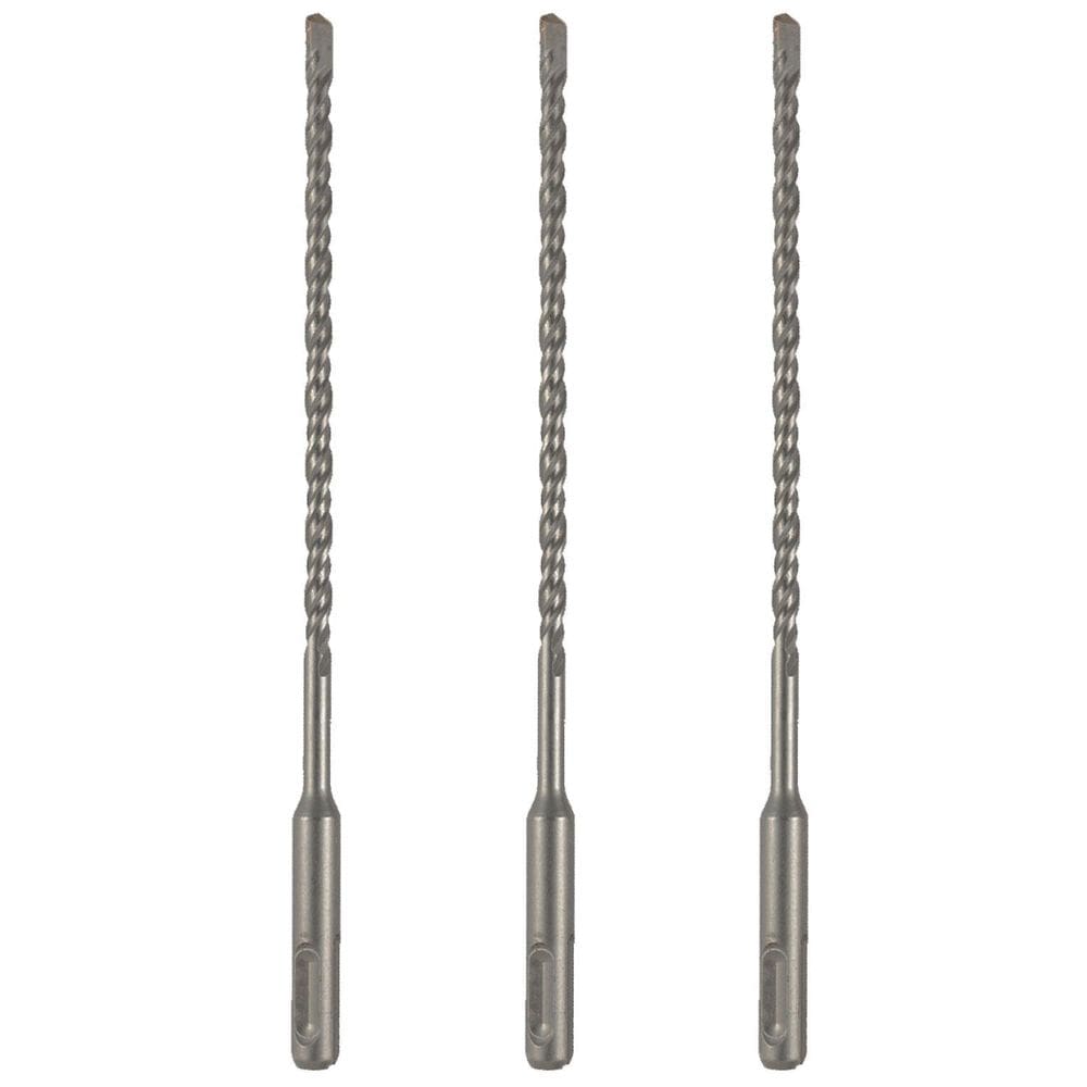 Jogo 3 Brocas Sds Plus 8Mm X 110Mm Martelete Profissional