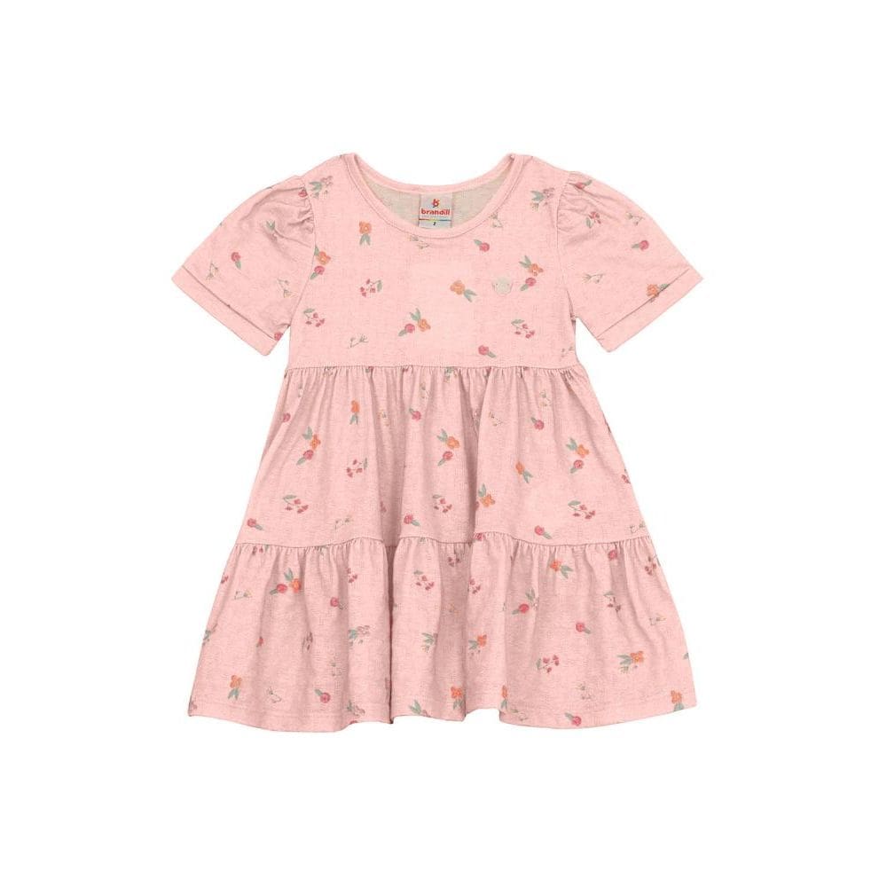 Vestido infantil menina florido Brandili