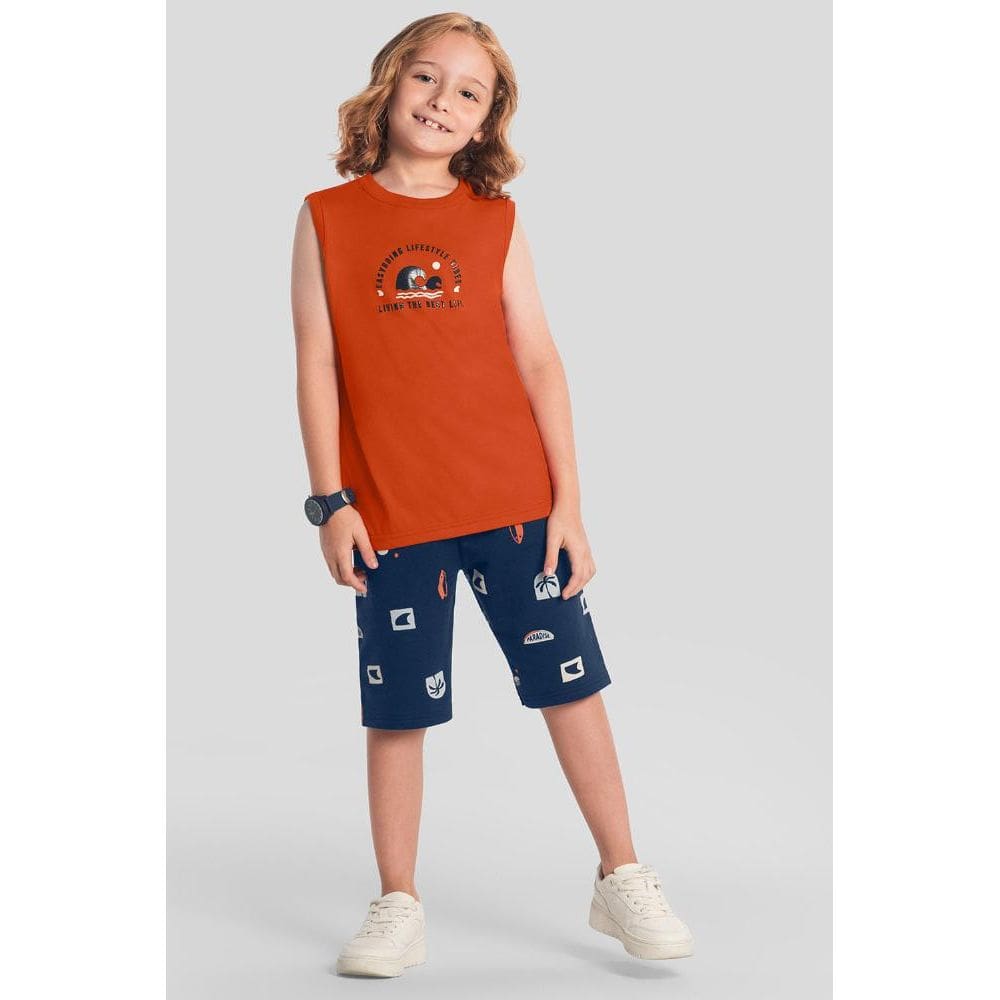 Conjunto infantil menino de surf em gel Brandili