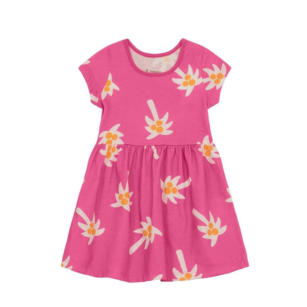 Vestido infantil menina de coqueiro Brandili