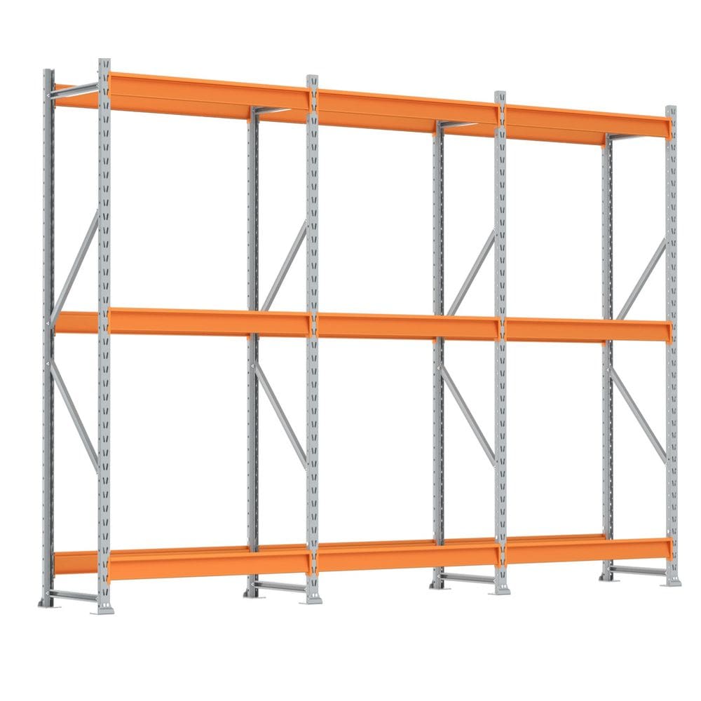 Mini Porta Pallet 120 250kg 3 Nivel Kit 360x200x60 Sem Bande