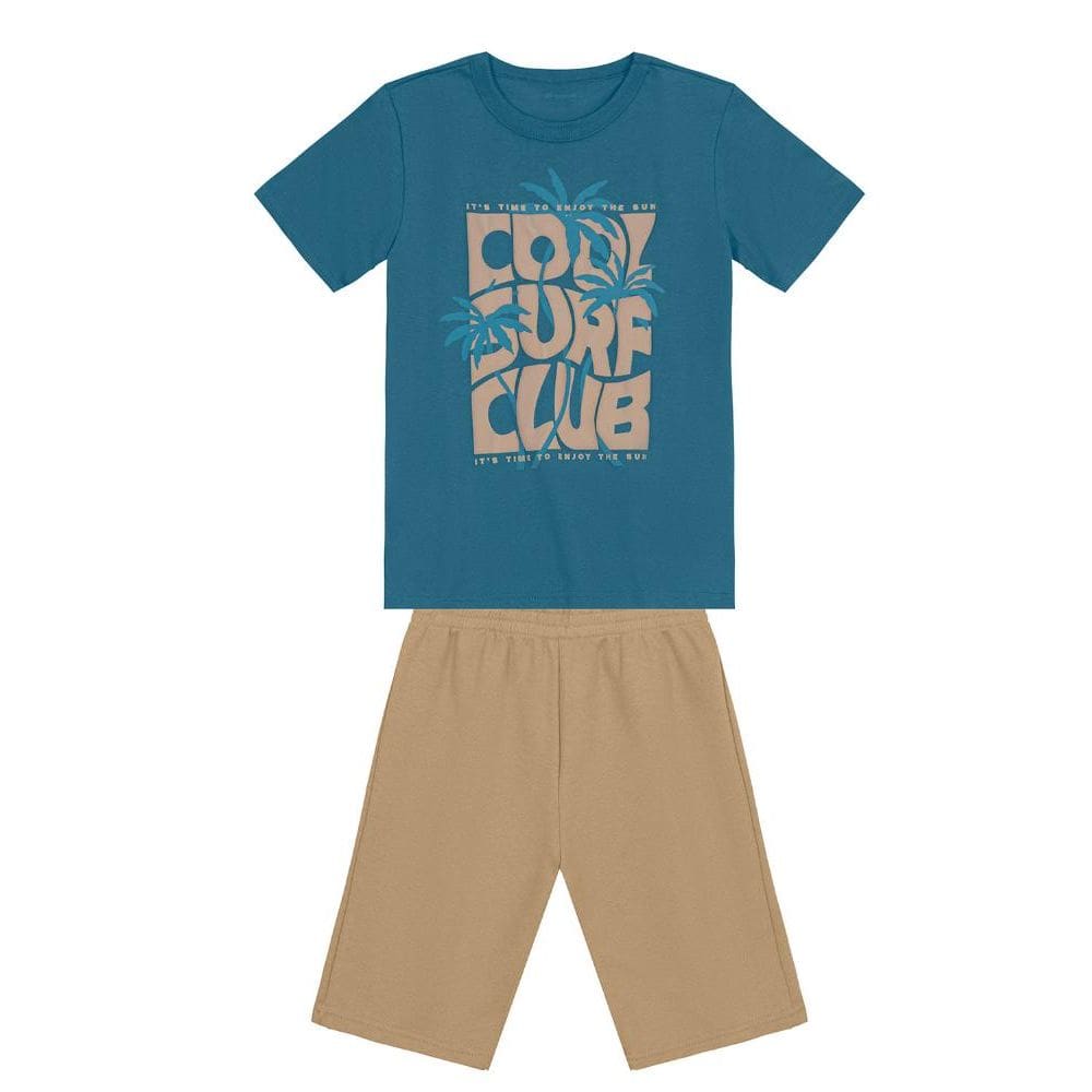Conjunto infantil menino de surf Brandili