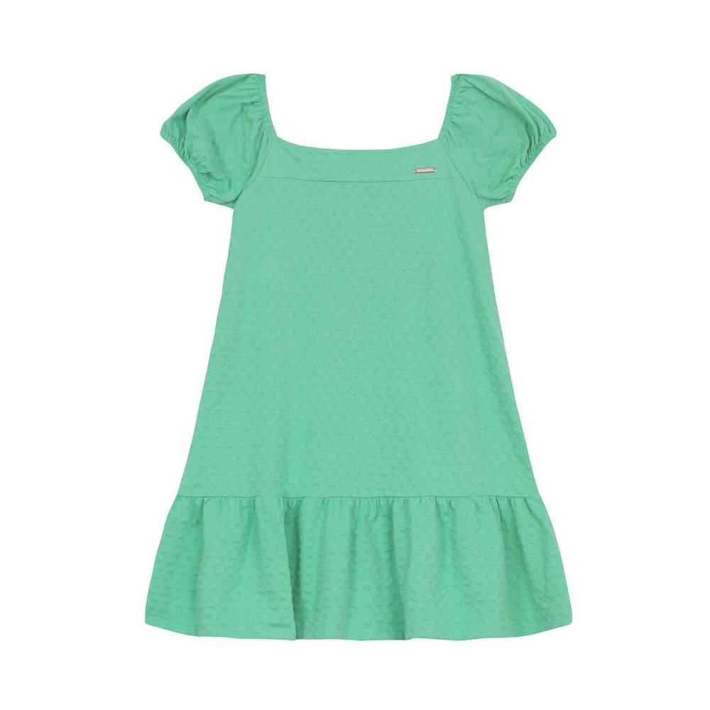 Vestido infantil menina texturizado Brandili