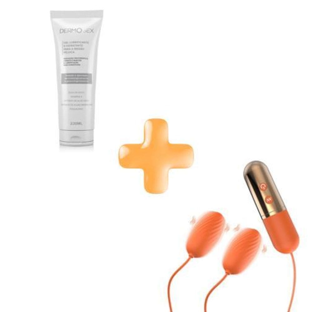 Kit + Lubrificante - Prazer Intenso