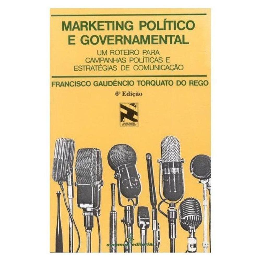 Marketing Político E Governamental - Vol. 5