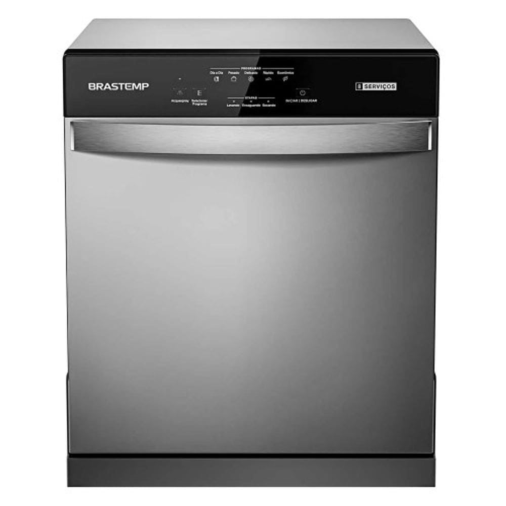 Lava Louças Brastemp BLF08BS 8 Serviços Compacta com Ciclo Pesado