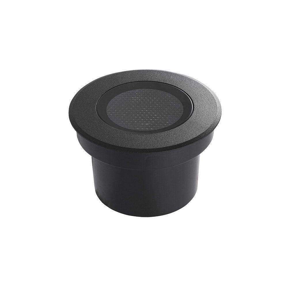 Embutido De Solo Led Nordecor Senf 6846 20w 12° Alto Irc 90 Bivolt Preto 2700k Luz Amarela