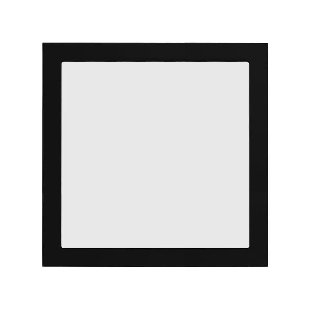 Painel De Led Save Energy Quadrado De Sobrepor 36w Bivolt Jet Black 4000k - Luz Neutra - Preto