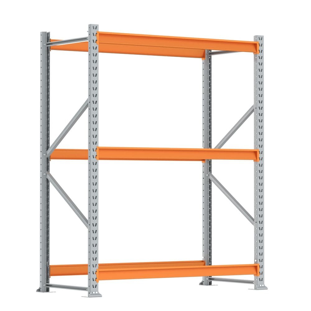 Mini Porta Pallet 120 250kg Inicial 3 Nivel 200x60 Sem Bande