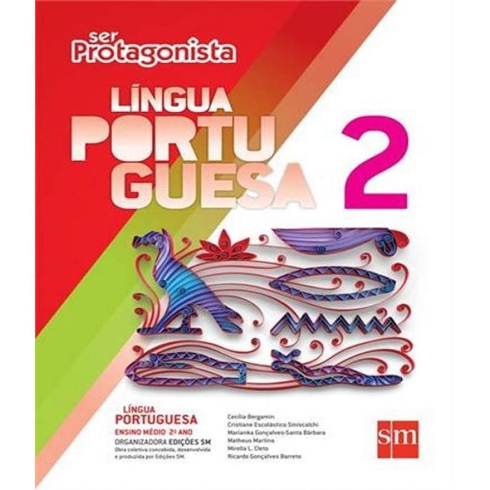 Livro Ser Protagonista - Portugues - 2 Ano - Em - 02 Ed