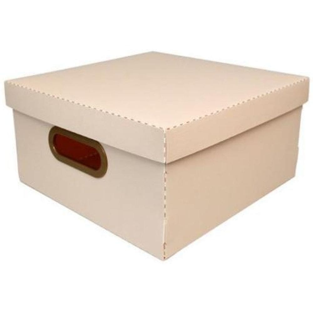 Caixa Organizadora Média Linho Rosa Claro 2205.W Dello