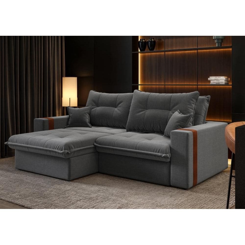 Sofá-cama Ipanema  3 Lugares  Linho 200cm