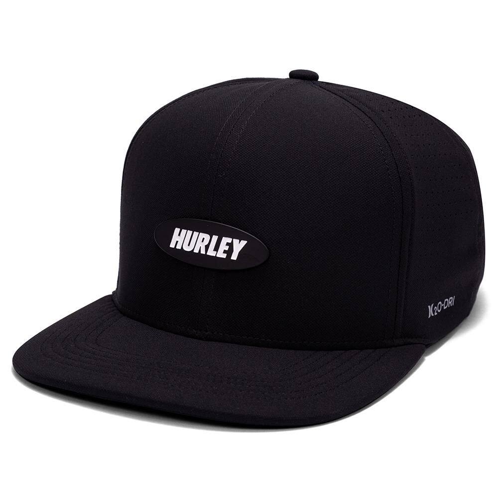 Boné Hurley Aba Curva Fastplate SM26 Preto