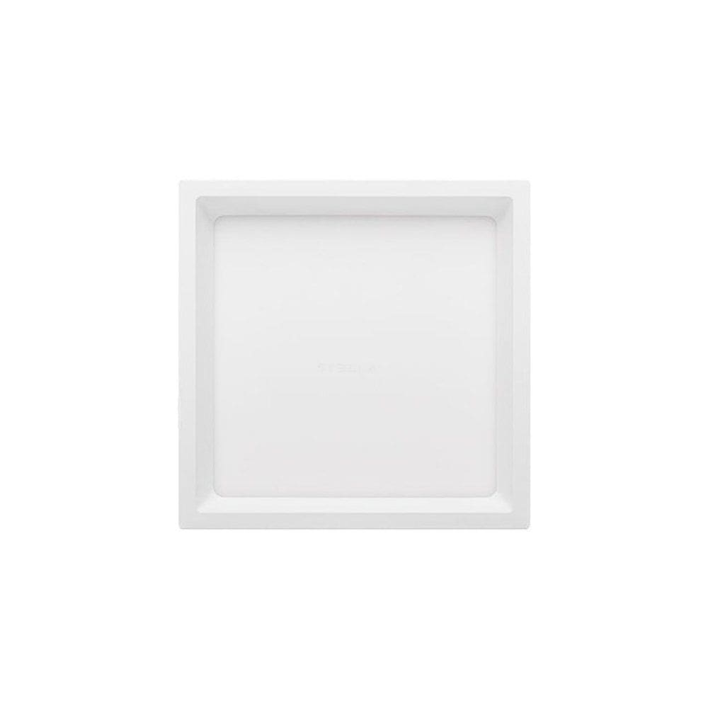 Painel de Led Embutir Stella Eco Quadrado 17x17cm 12W