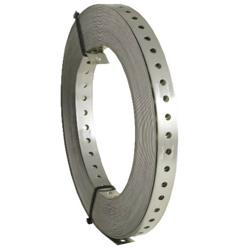 Fita Perfurada Zincada 19mm x 30 Metros - 480103 - WALSYWA