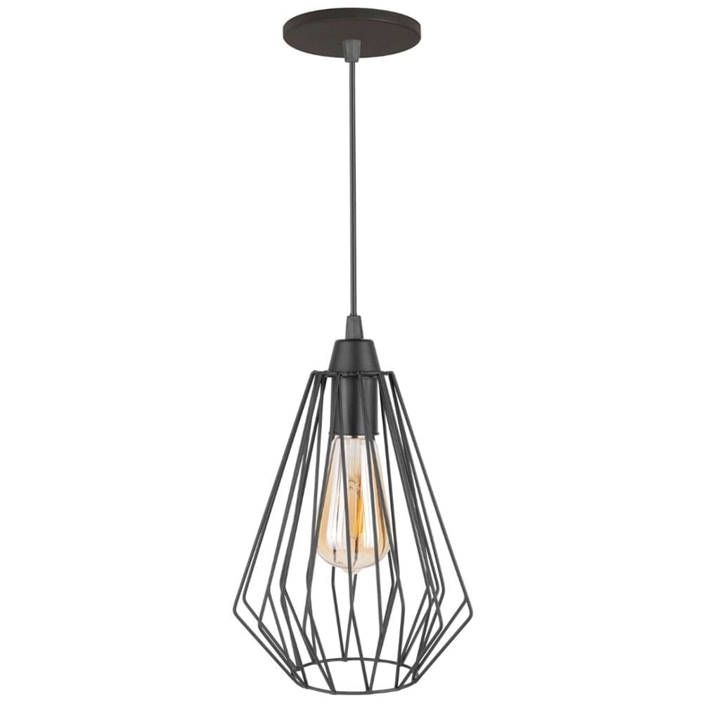 Pendente Bristol Grande Preto - PD172/GDPT - KIN