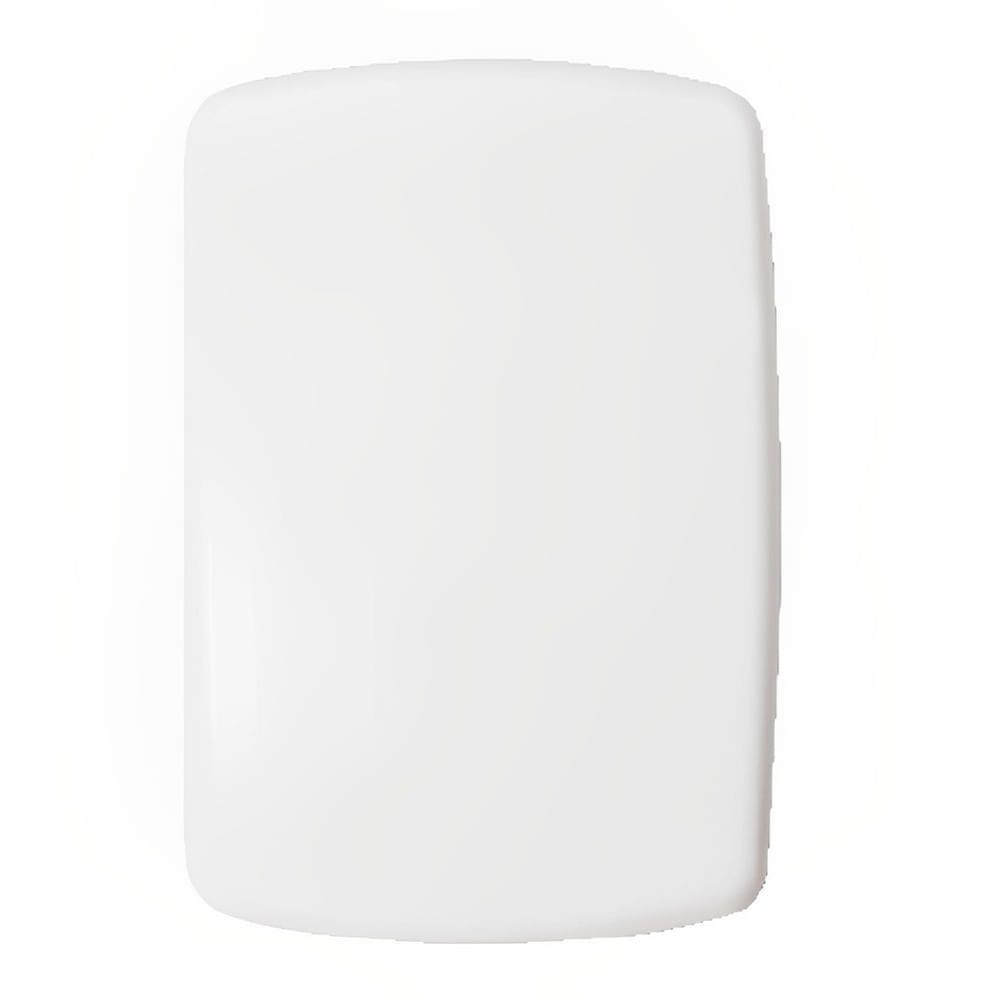 Placa 4x2 Cega com Suporte Branco - DC-8100/34 - DICOMPEL