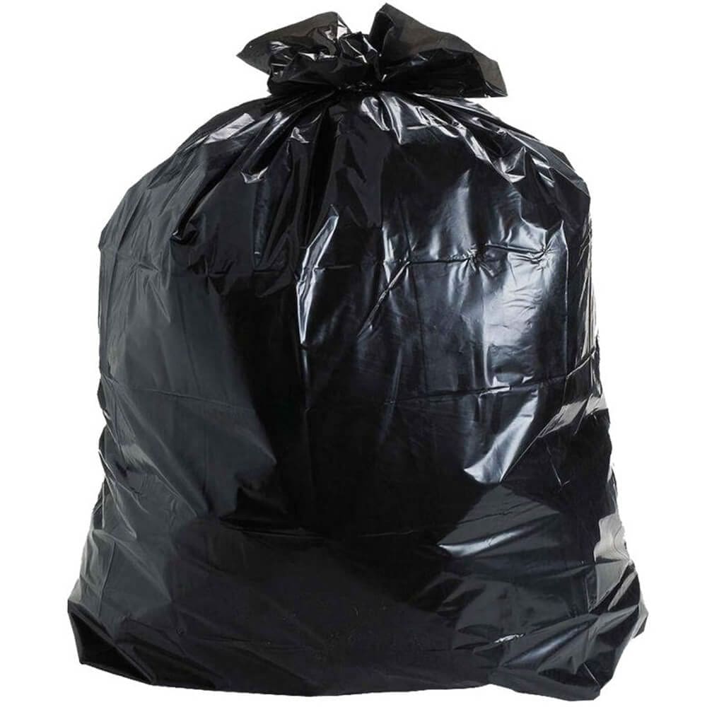 Saco de Lixo Preto 20 Litros Embalagem com 50 Unidades - KUBERA