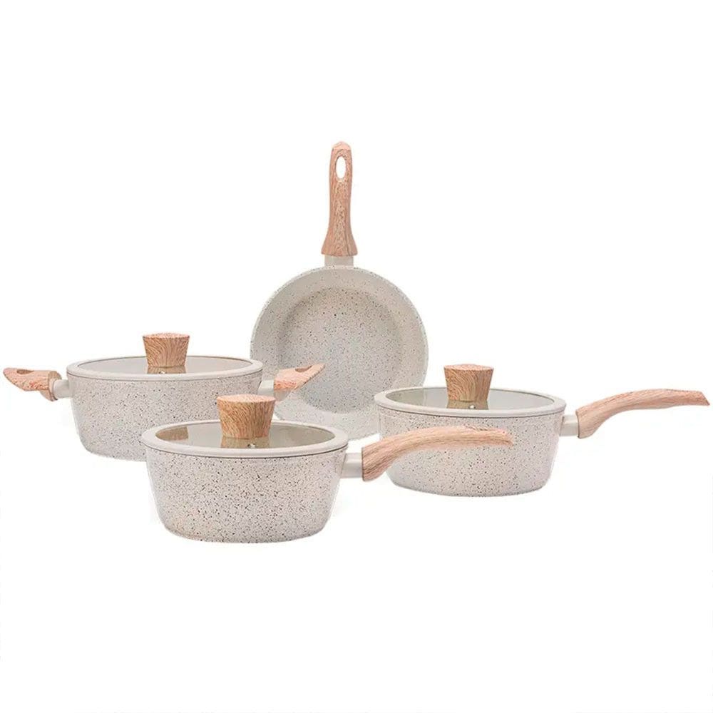 Jogo de Panelas Brinox Cerâmica 4 Peças Life Sirius