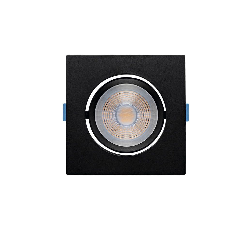 Spot de Led de Embutir Recuado Stella Easy Evo Par 20 Quadrado 7W Bivolt