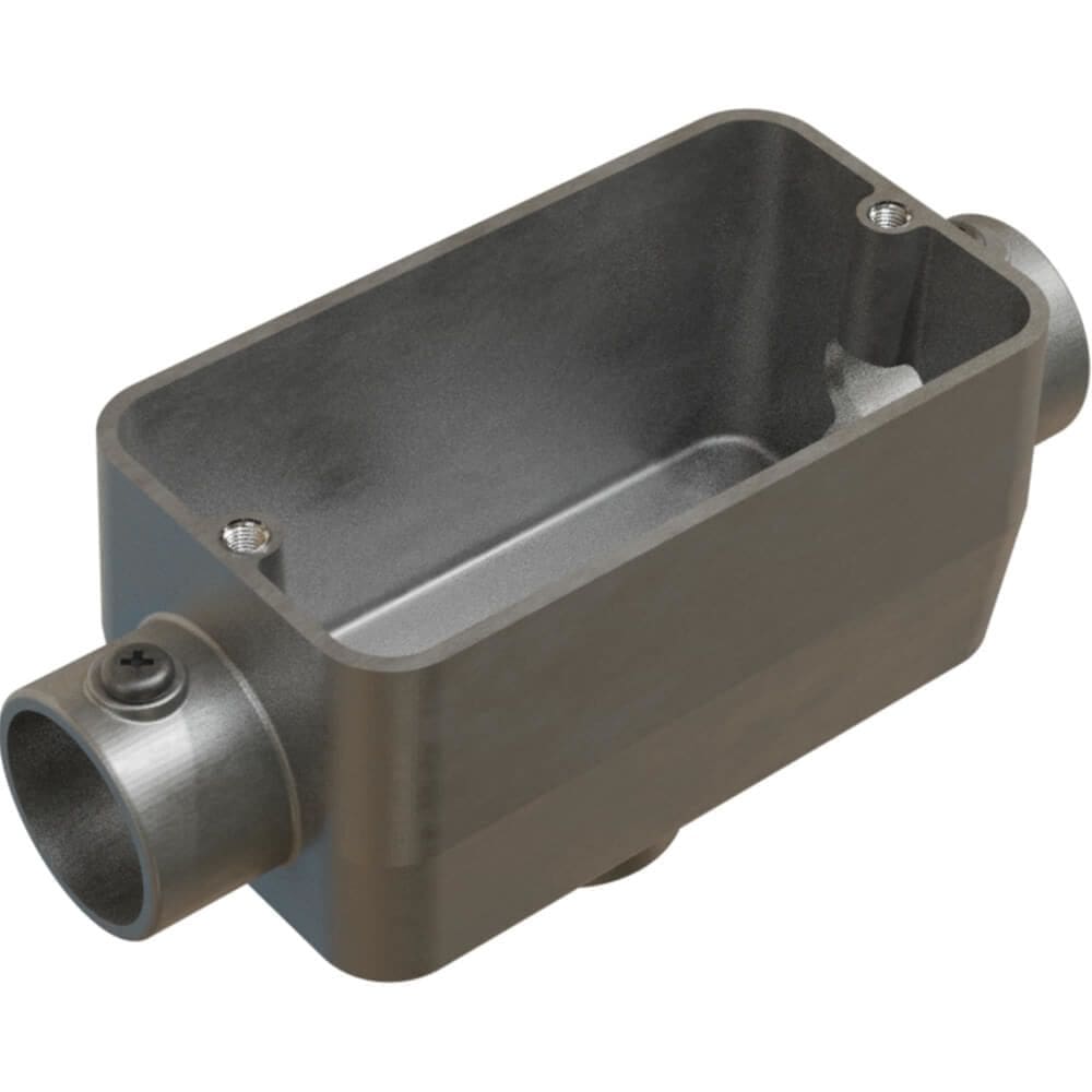 Caixa de Derivação Fixa Conduletzel sem Pintura Tipo TB de 1/2”” sem Tampa - E012090026 - WETZEL