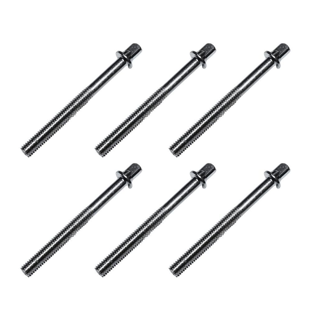 Kit 6 Parafuso Afinação De Bateria 55Mm X 6Mm M6 Spanking